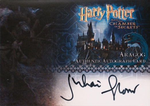 Julian Glover as Aragog - Front