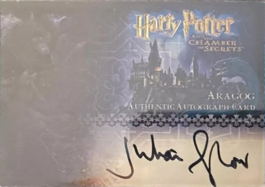 Julian Glover as Aragog - Front