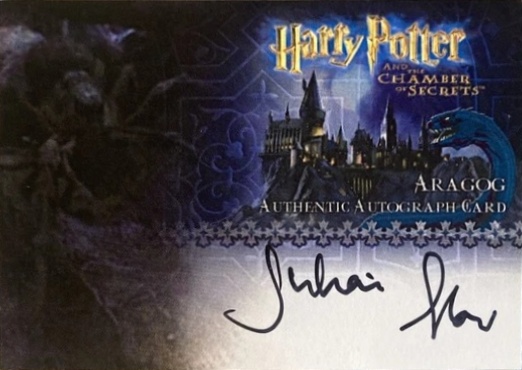 Julian Glover as Aragog - Front