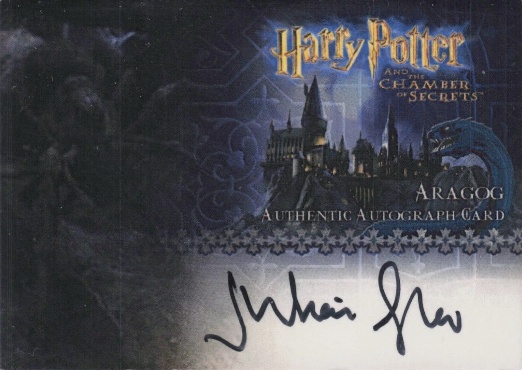 Julian Glover as Aragog - Front