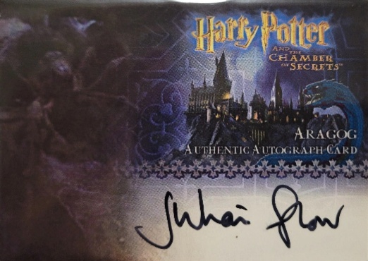 Julian Glover as Aragog - Front