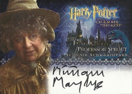 Miriam Margolyes as Professor Sprout - Front