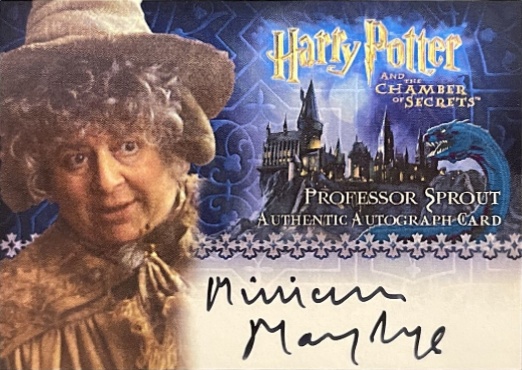Miriam Margolyes as Professor Sprout - Front
