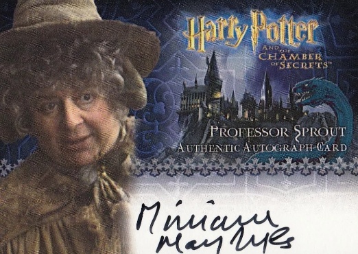Miriam Margolyes as Professor Sprout - Front
