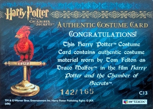 C13 - Draco Malfoy's Green Robe - Back