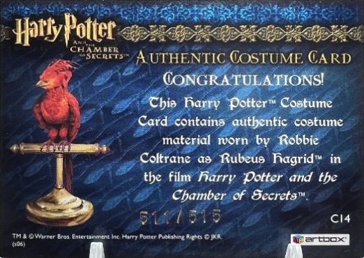 C14 - Rubeus Hagrid's Shirt - Back