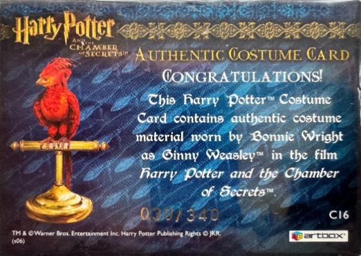 C16 - Ginny Weasley's Pink Pajamas - Back