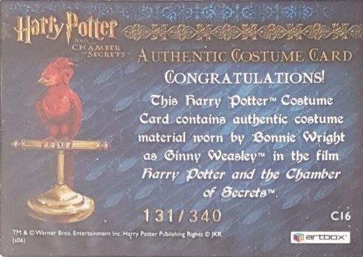 C16 - Ginny Weasley's Pink Pajamas - Back