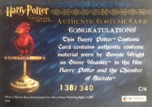 C16 - Ginny Weasley's Pink Pajamas - Back