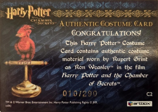 C2 - Ron Weasley's Pinky Brown Jumper - Back