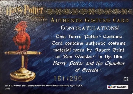 C2 - Ron Weasley's Pinky Brown Jumper - Back