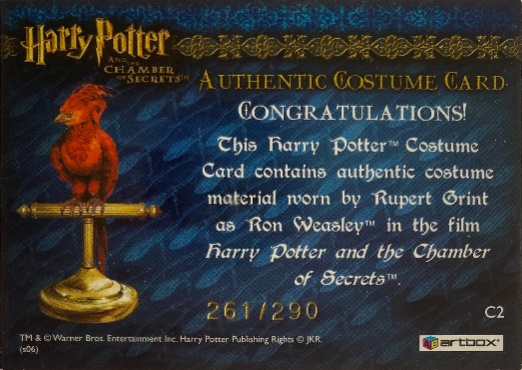 C2 - Ron Weasley's Pinky Brown Jumper - Back