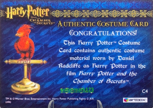 C4 - Harry Potter's Striped Shirt - Back