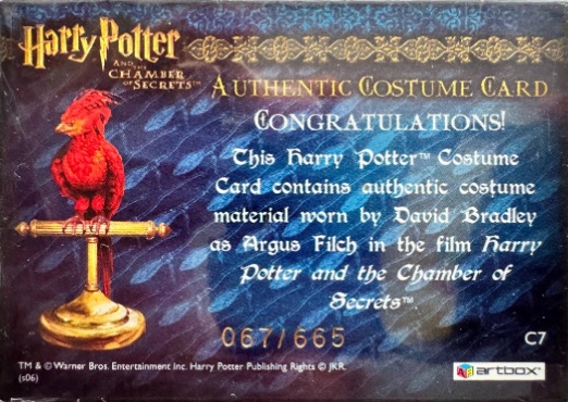 C7 - Argus Filch's Overcoat - Back