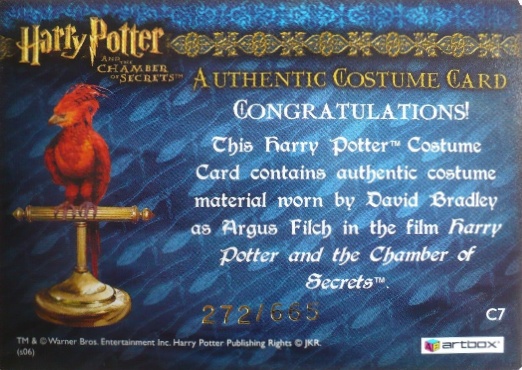 C7 - Argus Filch's Overcoat - Back