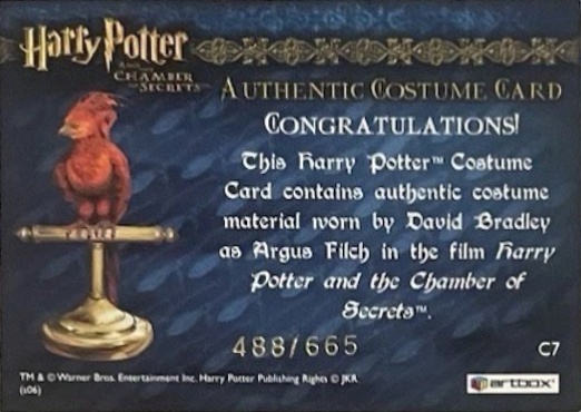 C7 - Argus Filch's Overcoat - Back