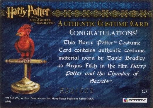 C7 - Argus Filch's Overcoat - Back