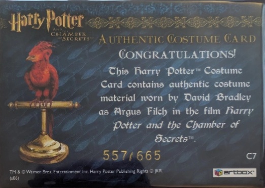 C7 - Argus Filch's Overcoat - Back