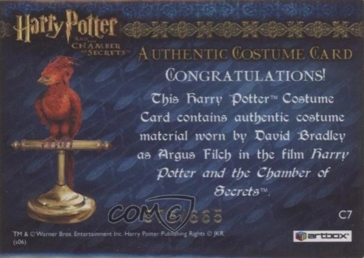 C7 - Argus Filch's Overcoat - Back