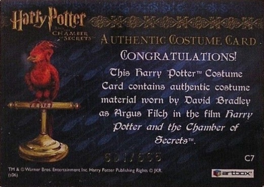 C7 - Argus Filch's Overcoat - Back