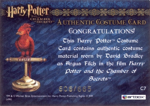 C7 - Argus Filch's Overcoat - Back