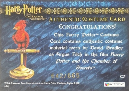 C7 - Argus Filch's Overcoat - Back