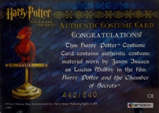 C8 - Lucius Malfoy's Overcloak - Back