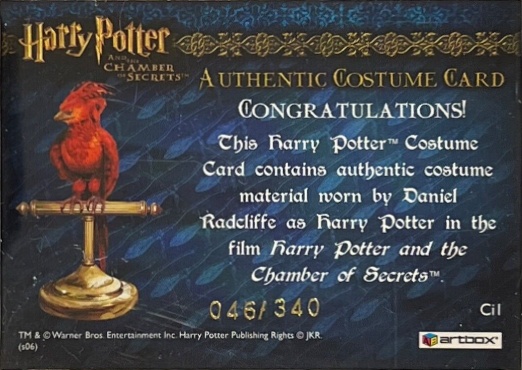 Ci1 - Harry Potter's Striped Pajamas - Back