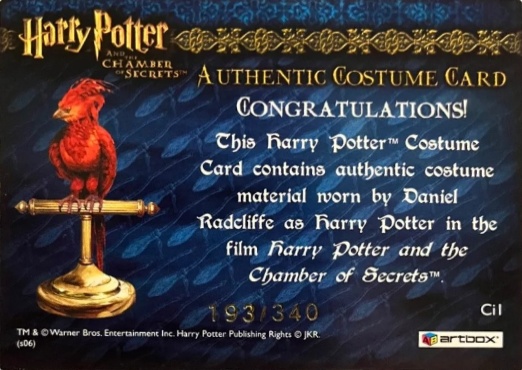 Ci1 - Harry Potter's Striped Pajamas - Back