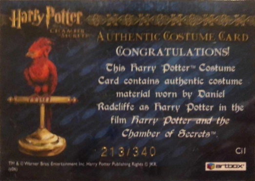 Ci1 - Harry Potter's Striped Pajamas - Back