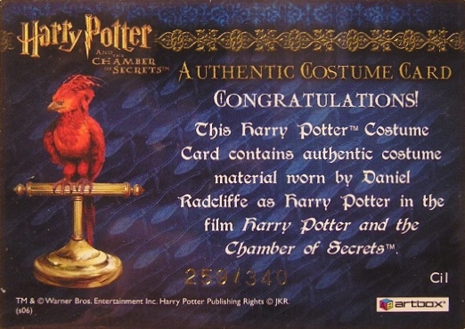 Ci1 - Harry Potter's Striped Pajamas - Back