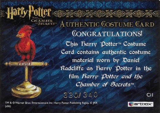 Ci1 - Harry Potter's Striped Pajamas - Back