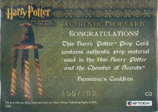 Ci2 - Hermione's Cauldron - Back