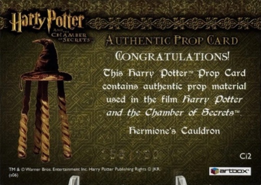 Ci2 - Hermione's Cauldron - Back