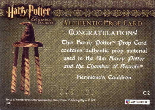 Ci2 - Hermione's Cauldron - Back