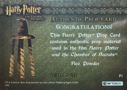 P1 - Floo Powder - Back