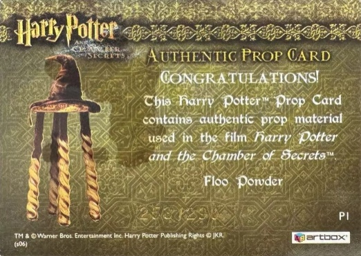 P1 - Floo Powder - Back