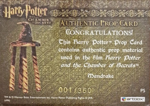 P5 - Mandrake - Back