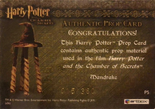 P5 - Mandrake - Back