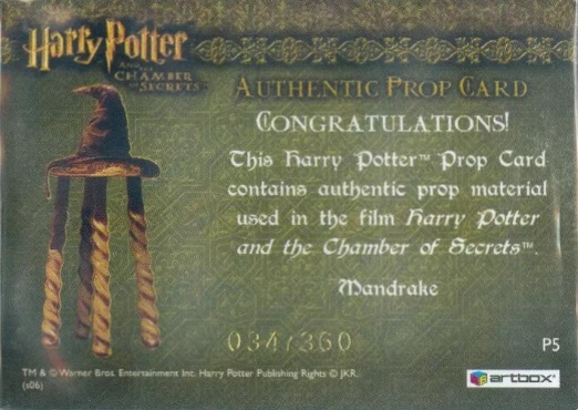 P5 - Mandrake - Back