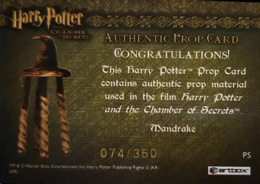 P5 - Mandrake - Back