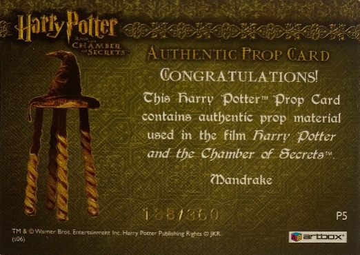 P5 - Mandrake - Back