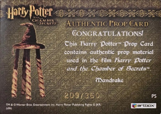 P5 - Mandrake - Back