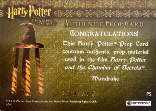 P5 - Mandrake - Back