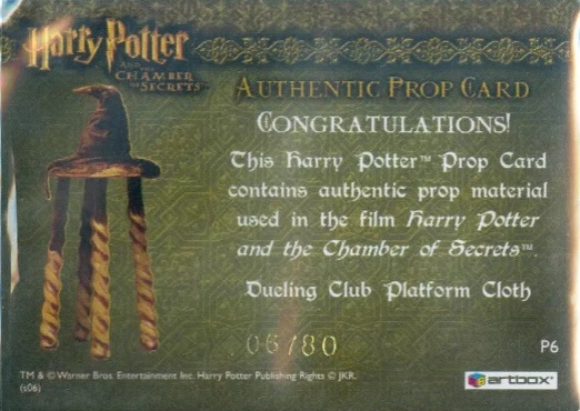 P6 - Dueling Club Platform Cloth - Back