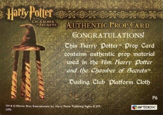 P6 - Dueling Club Platform Cloth - Back