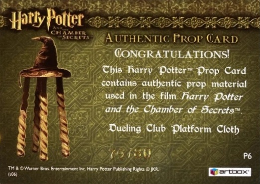 P6 - Dueling Club Platform Cloth - Back