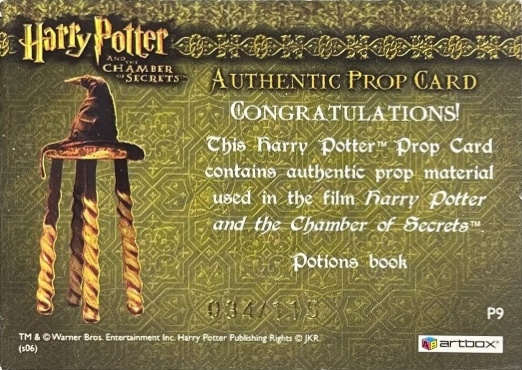 P9 - Potions Book - Back