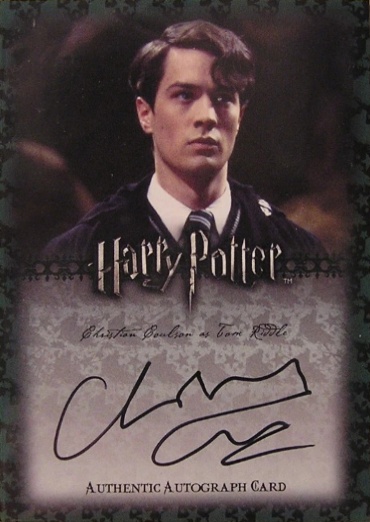 Christian Coulson as Tom Riddle - Front