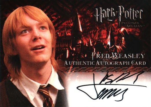 James Phelps as Fred Weasley - Front